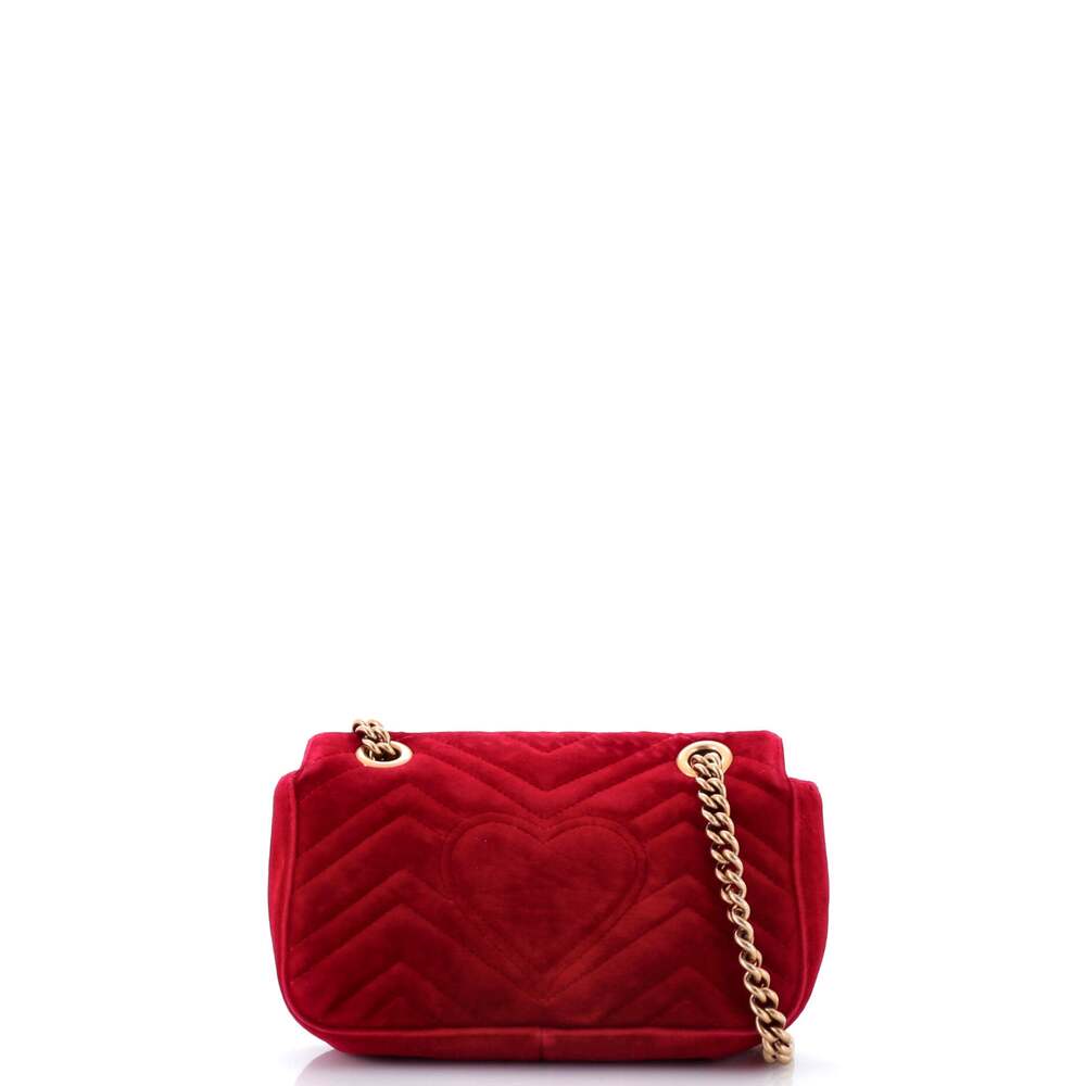 Gucci Gg Marmont Flap Bag Matelasse #244285G93B - Picture 3 of 8